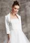 Preview: NEU* Bolero,Brautjacke aus Satin